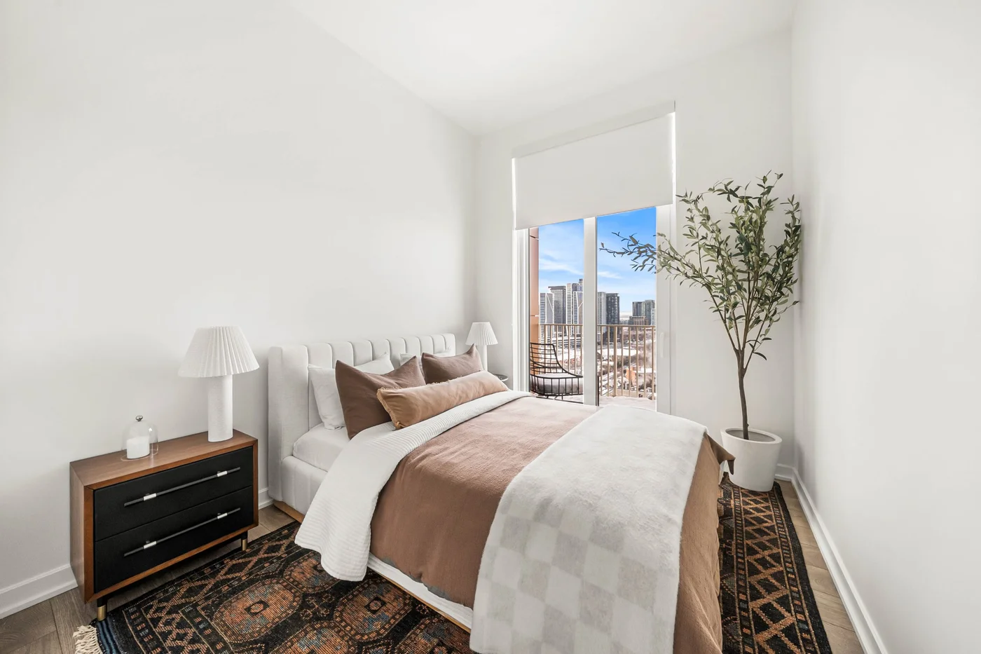 penthouse bedroom